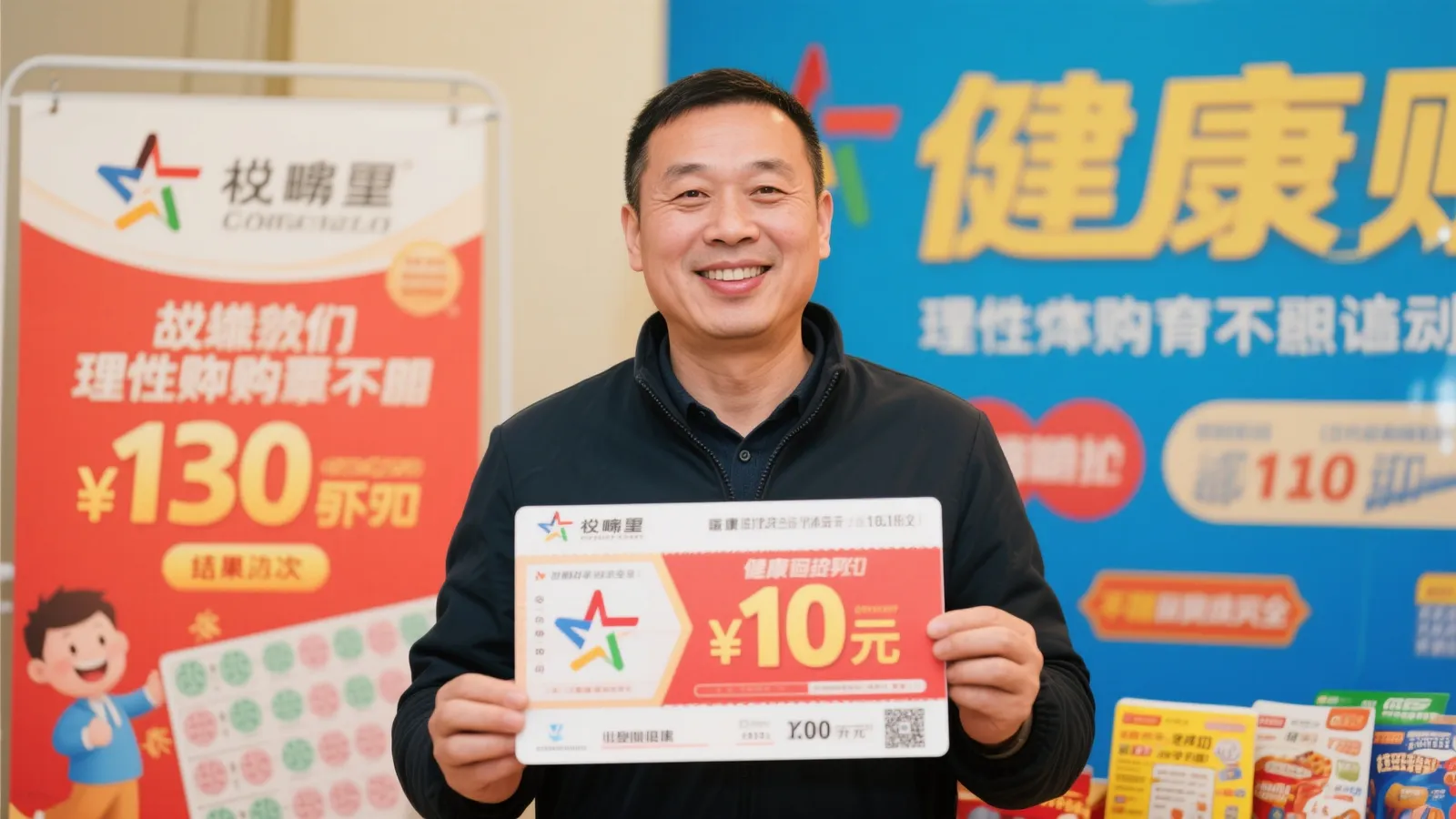 男子喜中福彩535万大奖 此前已两获双色球二等奖