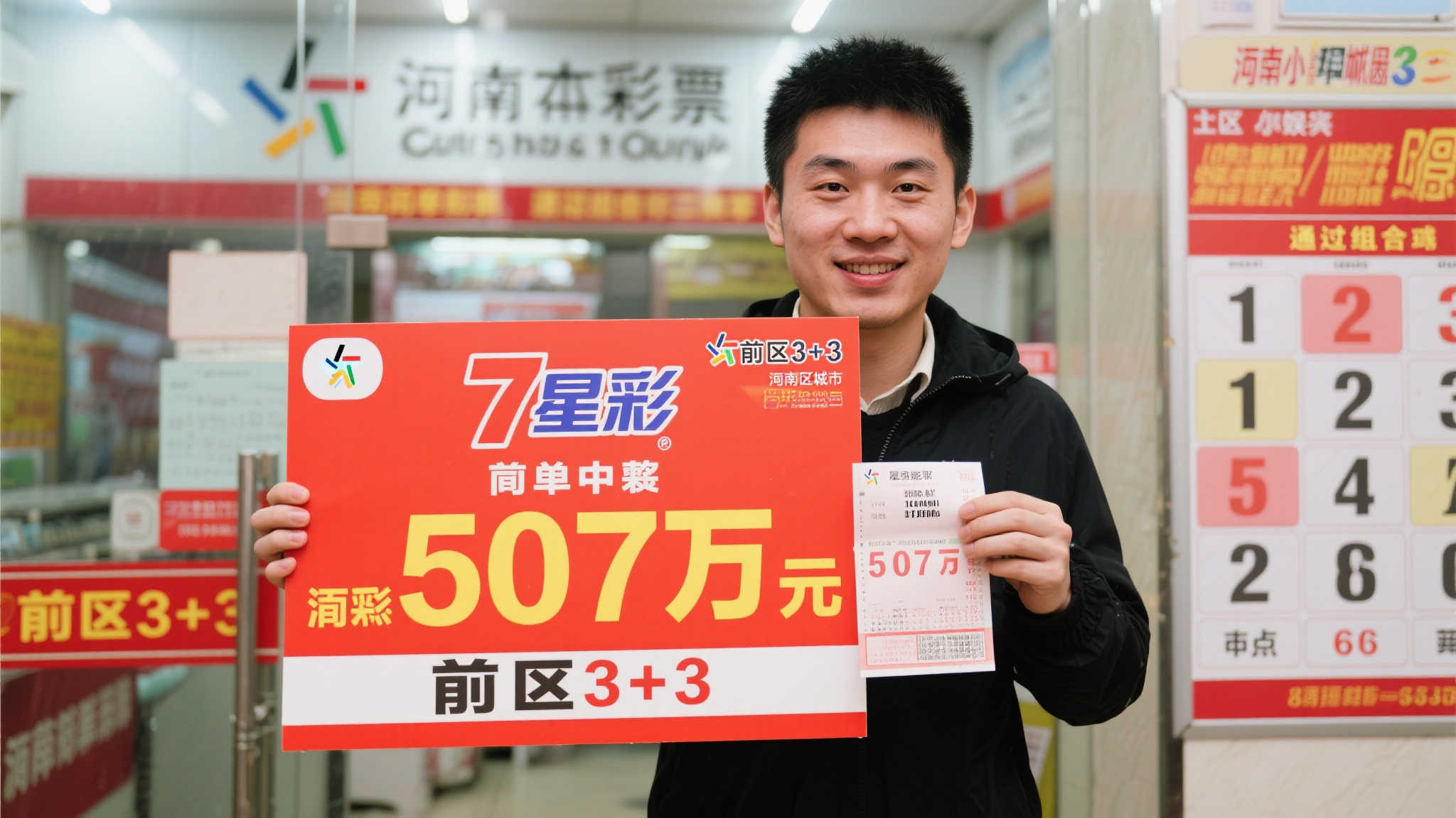 80后巧用3+3投注揽获7星彩507万 奖金优先偿还房贷-图 80后巧用3+3投注揽获7星彩507万 奖金优先偿还房贷-图