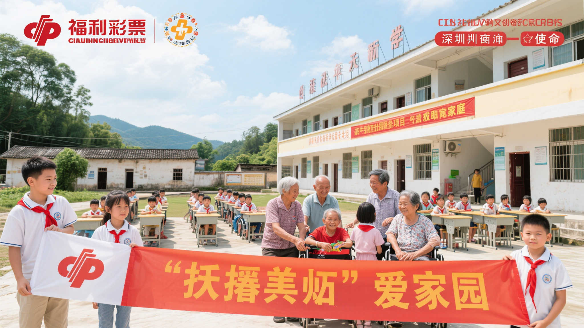 深圳福彩初心不改 用爱与善筑公益之路 深圳福彩初心不改 用爱与善筑公益之路