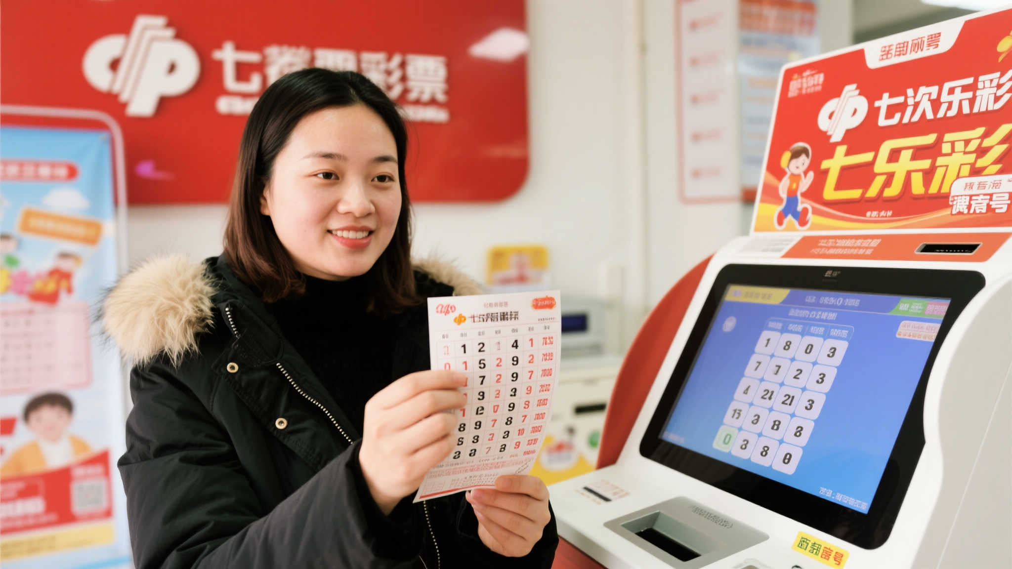 女子仅花4元喜中七乐彩30万大奖 激动拍照记录幸福时刻 女子仅花4元喜中七乐彩30万大奖 激动拍照记录幸福时刻