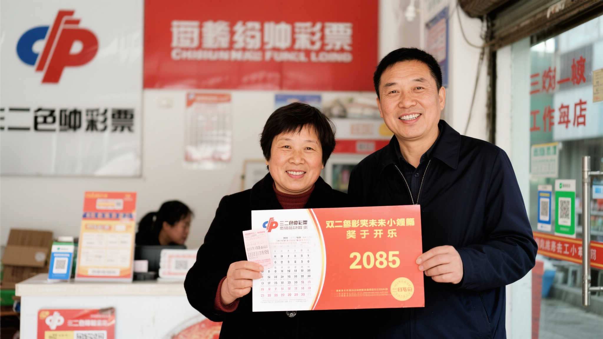 夫妻多年购彩终获双色球757万 错失加倍略感惋惜 夫妻多年购彩终获双色球757万 错失加倍略感惋惜