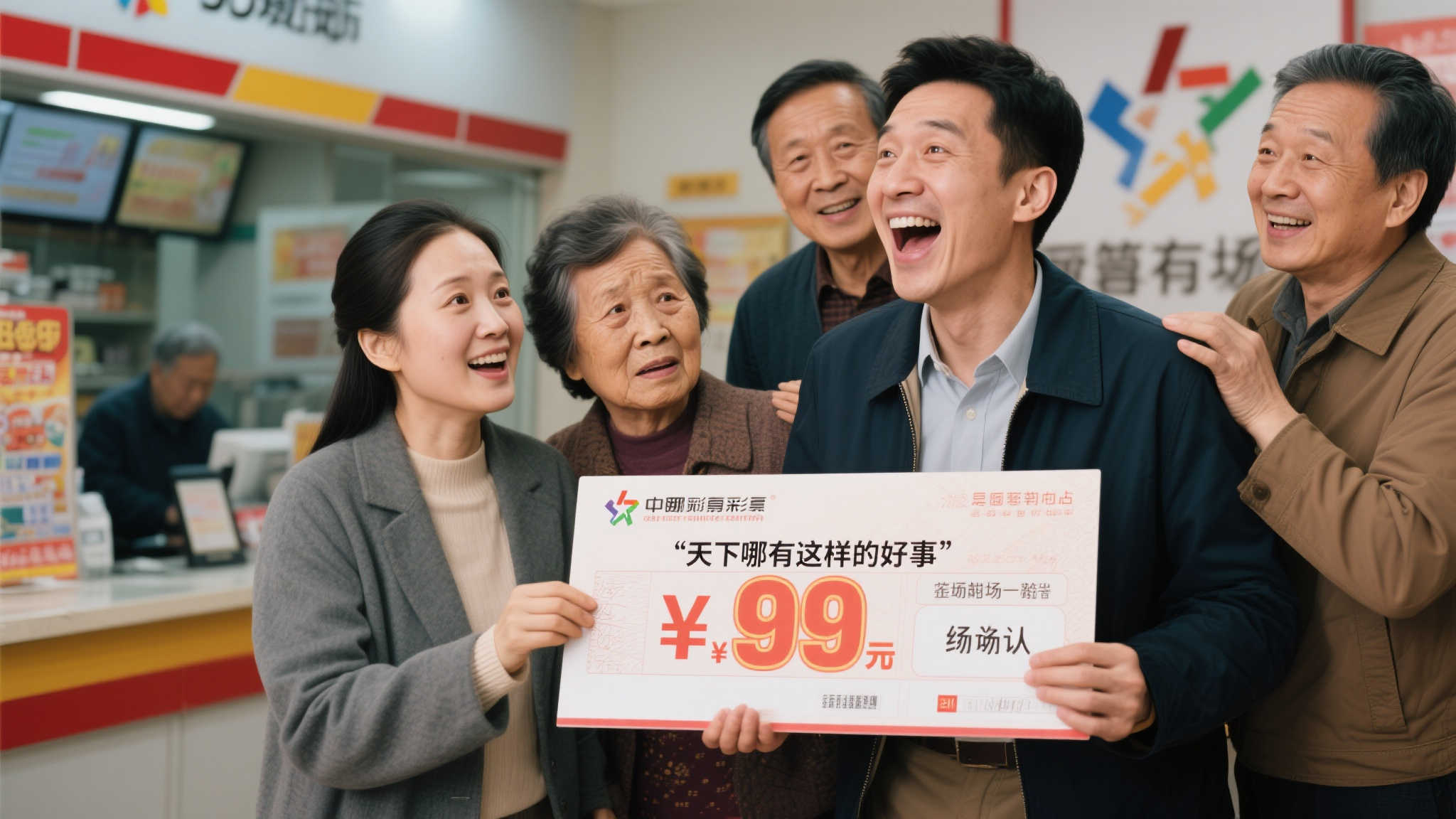 男子10元机选喜中大乐透千万巨奖 家人怀疑真实性 男子10元机选喜中大乐透千万巨奖 家人怀疑真实性