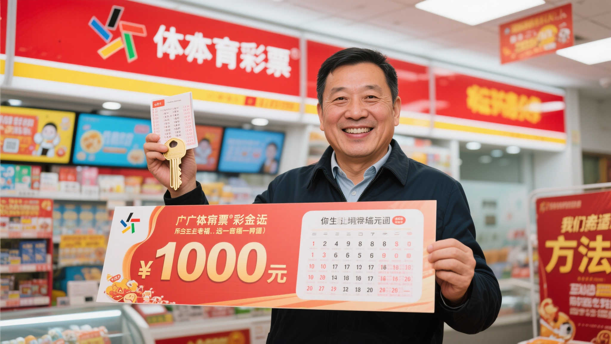 体彩千万大奖得主雨中领奖 选号全靠感觉不靠技巧 体彩千万大奖得主雨中领奖 选号全靠感觉不靠技巧